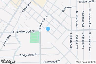 Map image of the property - 508 E Washington St