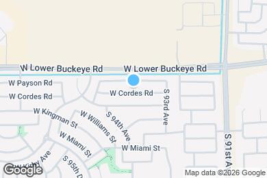 Map image of the property - 9356 W Cordes Rd