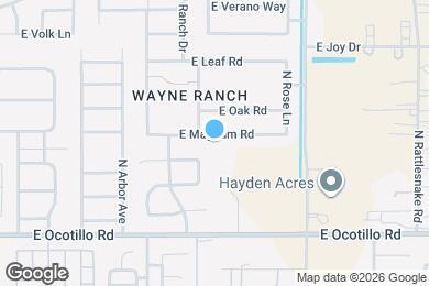 Map image of the property - 1497 E Magnum Rd