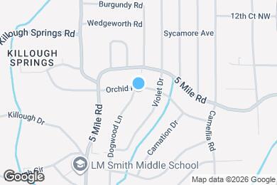 Map image of the property - 433 Orchid Rd