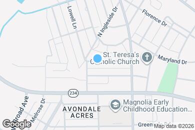 Map image of the property - 1718 Myrtle Rd