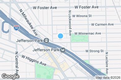 Map image of the property - 5334 W Argyle St