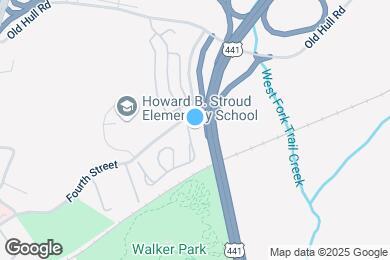 Map image of the property - Georgia Green Townhome Apartments