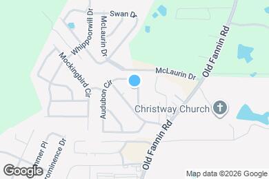 Map image of the property - 400 Audubon Cir