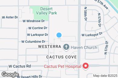 Map image of the property - 12514 N 60th Ave