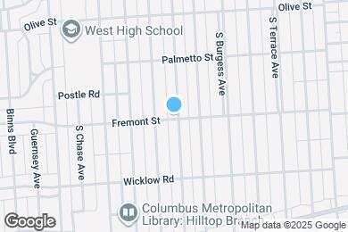Map image of the property - 299 S Warren Ave