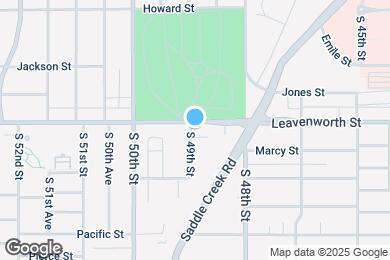 Map image of the property - 801 S 49th St