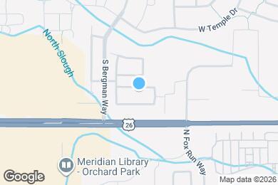 Map image of the property - 4127 W Bavaria St