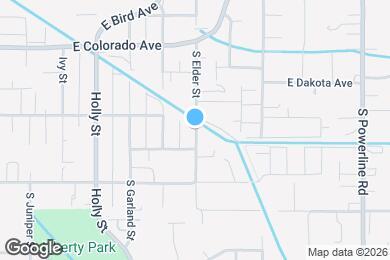 Map image of the property - 1209-1209 S Elder St