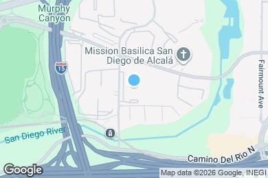 Map image of the property - 6059 Rancho Mission Rd