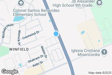 Map image of the property - 9905 Kaspar Dr