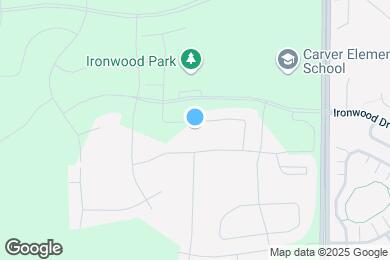 Map image of the property - 1628 River Rock Dr