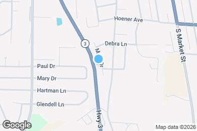 Map image of the property - 633 Mark Dr