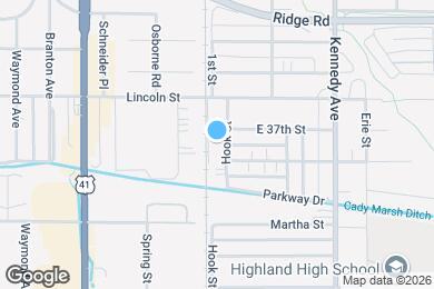 Map image of the property - 8938 Hook St
