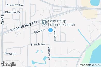 Map image of the property - 900 Vincent Dr