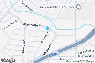 Map image of the property - 2903 Shadow Bend Dr