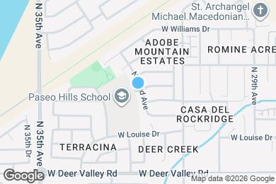 Map image of the property - 22218 N 32nd Ave