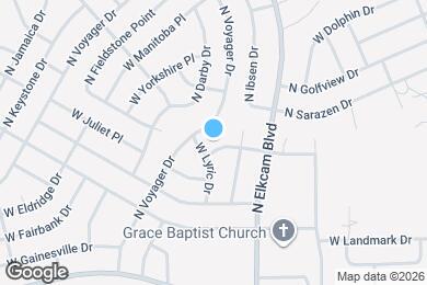 Map image of the property - 2761 W Shaw Pl