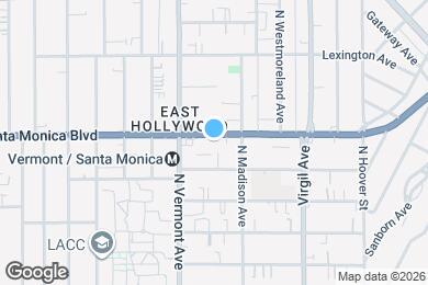 Map image of the property - 4632 Santa Monica Blvd