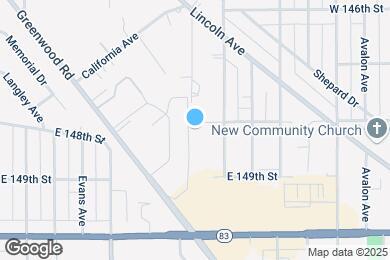 Map image of the property - 925 E 148th St