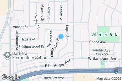 Map image of the property - 1125 Verde Ct