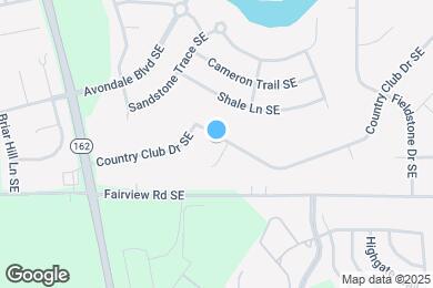 Map image of the property - 2339 Country Club Dr SE