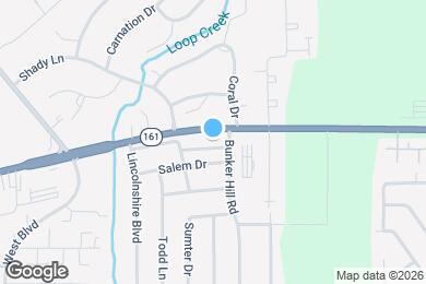 Map image of the property - 1400 Sangamon Dr