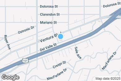 Map image of the property - 22651 Del Valle St