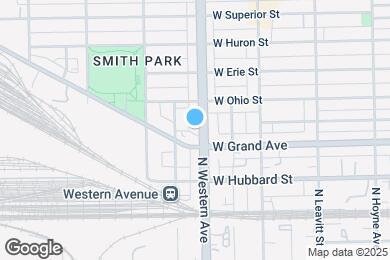 Map image of the property - 520 N Western Ave