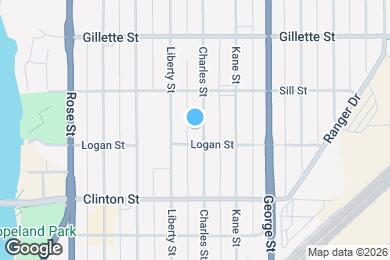 Map image of the property - 1413 Charles St