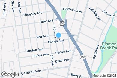 Map image of the property - 43 Ekings Ave