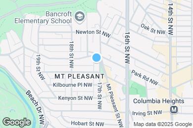 Map image of the property - 3210 17th St NW