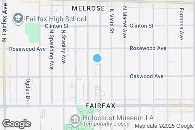 Map image of the property - 429 N Gardner St
