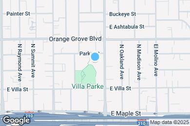 Map image of the property - 380 Parke St
