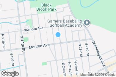 Map image of the property - 218 N 20th St