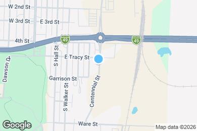 Map image of the property - 544 Centennial St