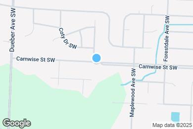 Map image of the property - 1208 Carnwise St SW