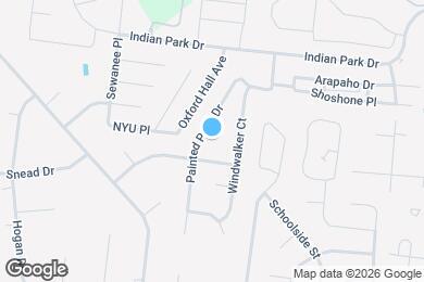 Map image of the property - 2755 Painted Pony Dr