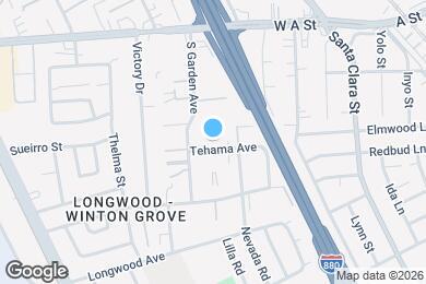 Map image of the property - Tehama Palms Villa