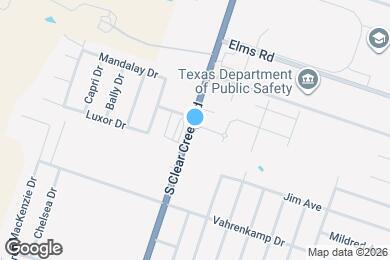 Map image of the property - Altair at Clear Creek