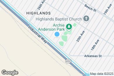 Map image of the property - 225 22nd Ave