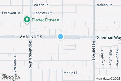 Map image of the property - 15114 Sherman Way