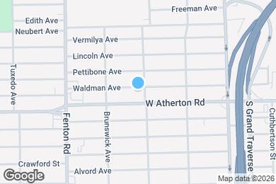Map image of the property - 805 Waldman Ave
