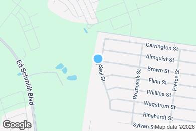 Map image of the property - 411 Saul St