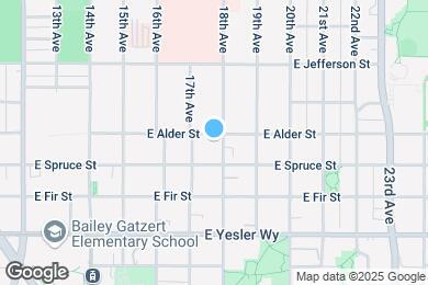 Map image of the property - 1717 E Alder St