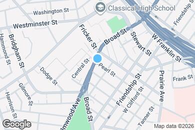 Map image of the property - 300 Pearl St