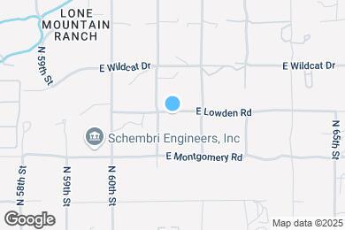 Map image of the property - 6119 E Lowden Rd