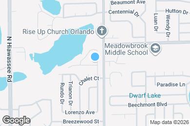 Map image of the property - 3728 Yosemite Dr