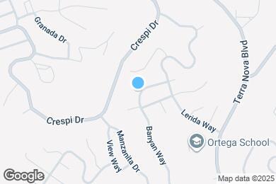 Map image of the property - 1040 Banyan Way