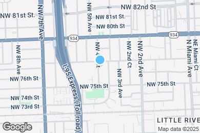 Map image of the property - 7655 NW 4th Ct